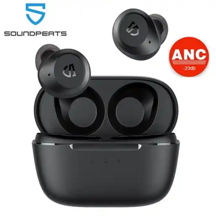 SoundPEATS T2 Hybrid Active Noise Cancelling Earbuds
